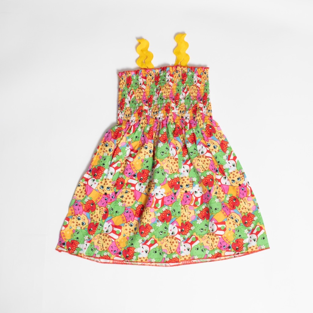 🍒FREE w/ ANY bundle! Handmade Smocked Shopkins Dress